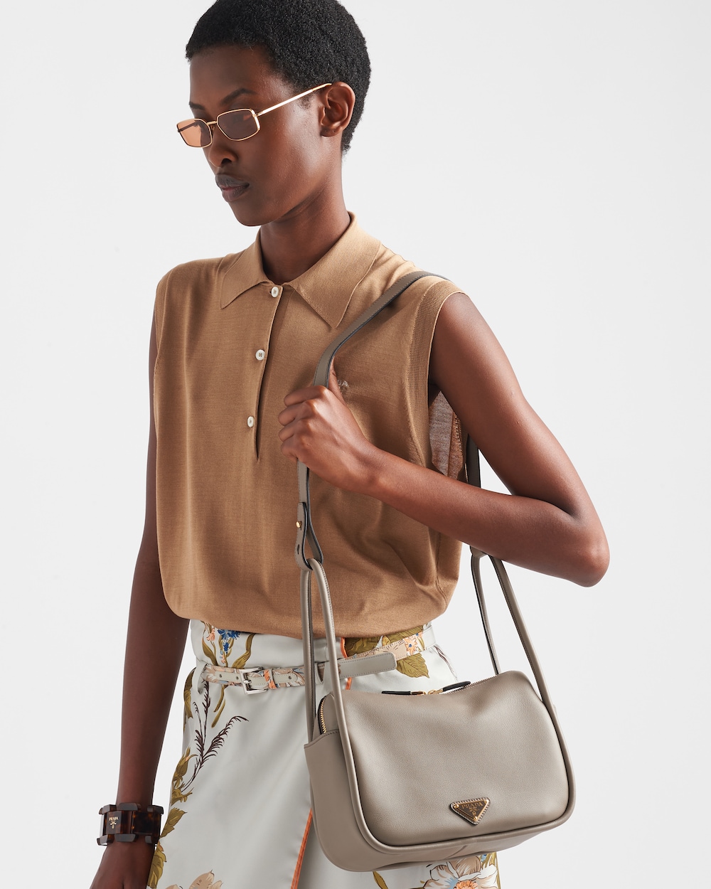 Prada Darling Leather Handbag - Image 6